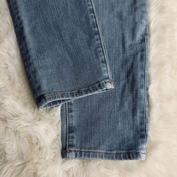 American Eagle Hi Rise Jegging Jeans 8 (29x27) Blue 360 Super Stretch Womens - Picture 6 of 9